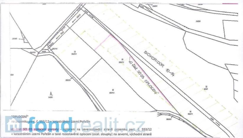 Prodej pozemku, Kaplice, 4301 m2