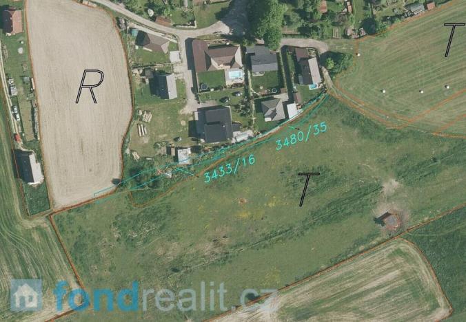 Prodej pozemku, Ločenice, 816 m2