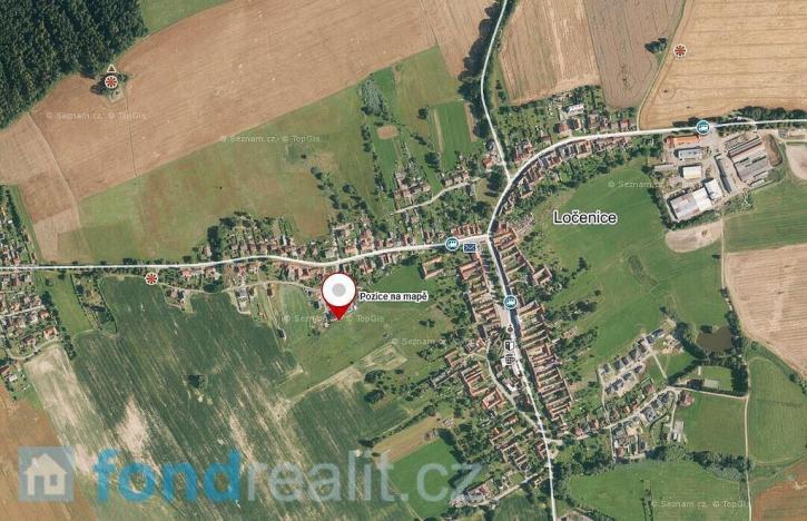 Prodej pozemku, Ločenice, 816 m2