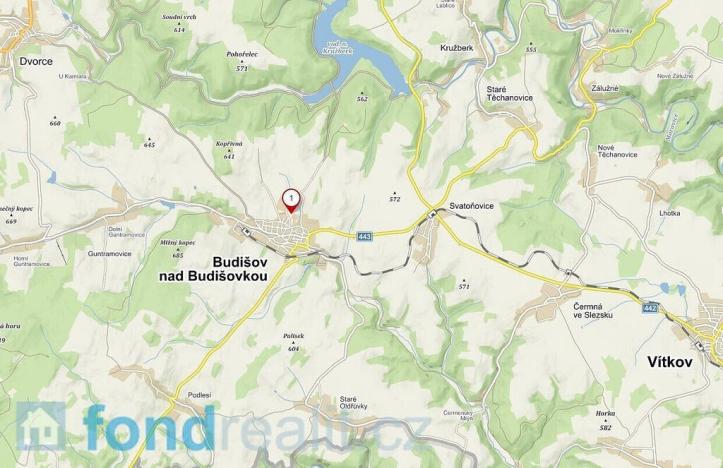 Prodej pozemku, Budišov nad Budišovkou, 4653 m2