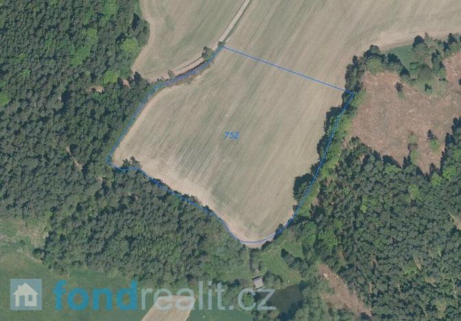 Prodej pozemku, Studená, 4992 m2