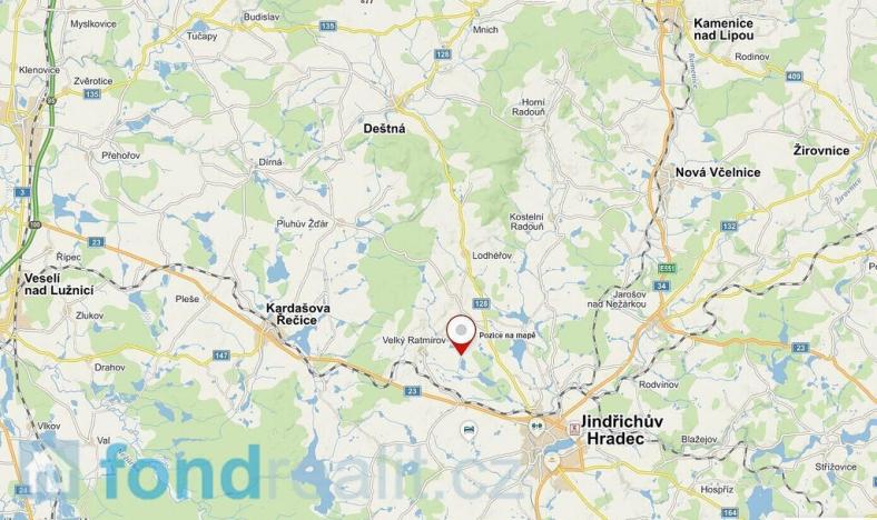 Prodej pozemku, Velký Ratmírov, 874 m2