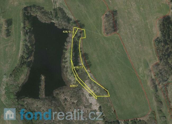 Prodej pozemku, Chlum u Třeboně - Lutová, 19035 m2