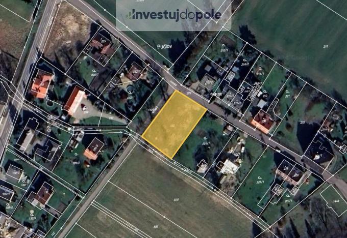 Prodej pole, Bohumín - Pudlov, Lounská, 1370 m2