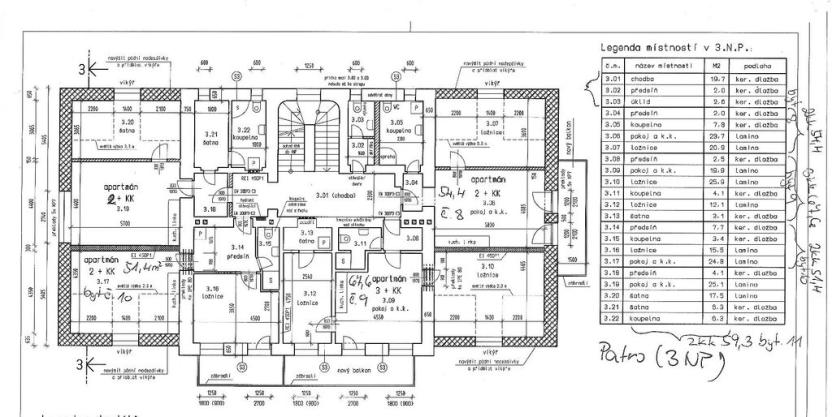 Pronájem bytu 2+kk, Peruc, U Koupaliště, 59 m2