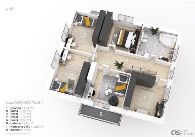 Prodej rodinného domu, Babice, Starobabická, 200 m2