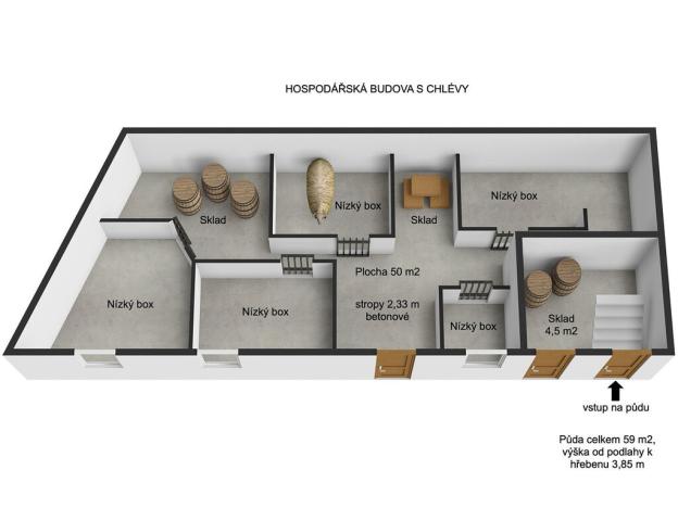 Prodej rodinného domu, Popovice - Kondratice, 718 m2