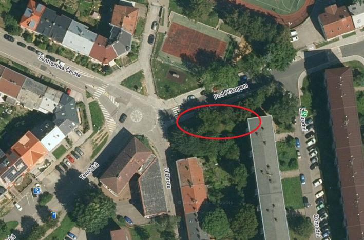 Pronájem pozemku, Jihlava, U Dvora, 20 m2