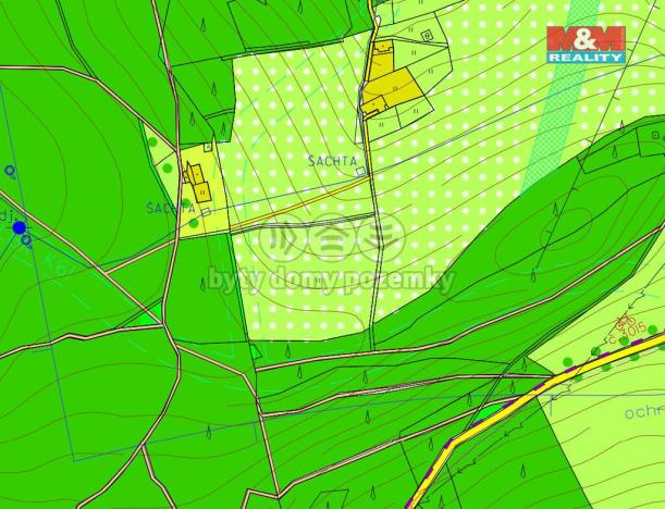 Prodej louky, Jiřetín pod Jedlovou - Rozhled, 15674 m2