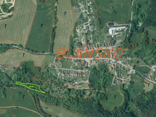 Prodej pozemku, Kaplice - Blansko, 4259 m2