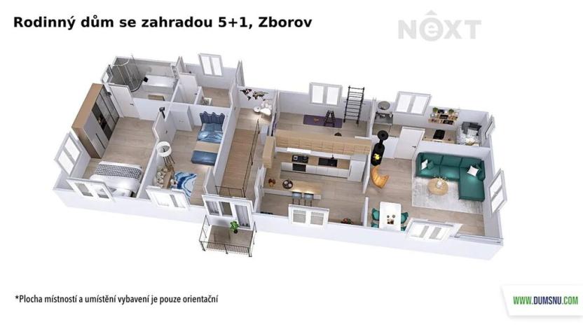 Prodej rodinného domu, Zborov, 117 m2