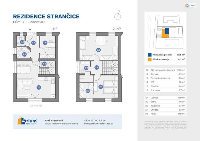 Prodej bytu 5+kk, Zbýšov, 104 m2