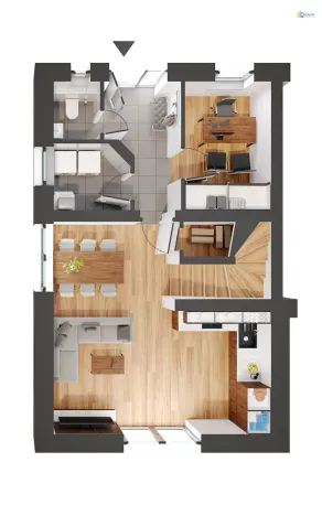 Prodej bytu 5+kk, Zbýšov, 104 m2