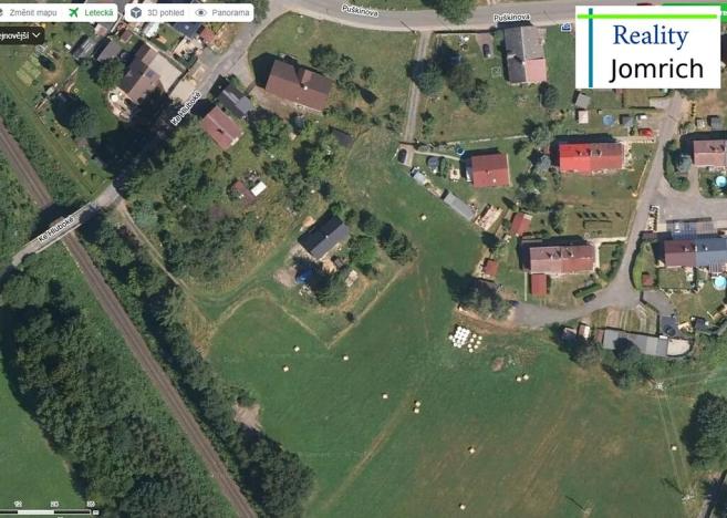 Prodej pozemku pro bydlení, Liberec, Puškinova, 5523 m2