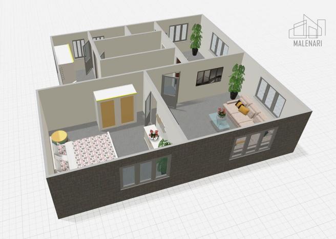 Prodej bytu 2+1, Praha - Zbraslav, K Havlínu, 55 m2