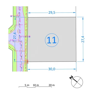 Prodej pozemku pro bydlení, Nová Role, 861 m2