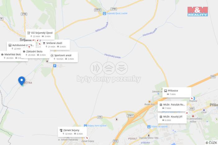 Prodej pozemku pro bydlení, Svijanský Újezd - Močítka, 33850 m2