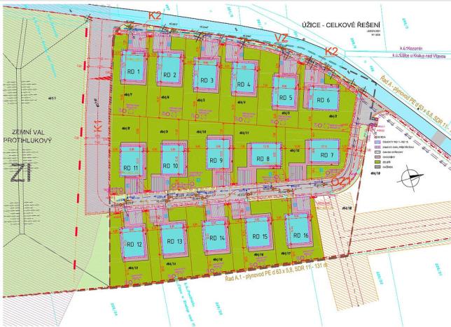Prodej pozemku, Úžice, Hlavní, 9610 m2