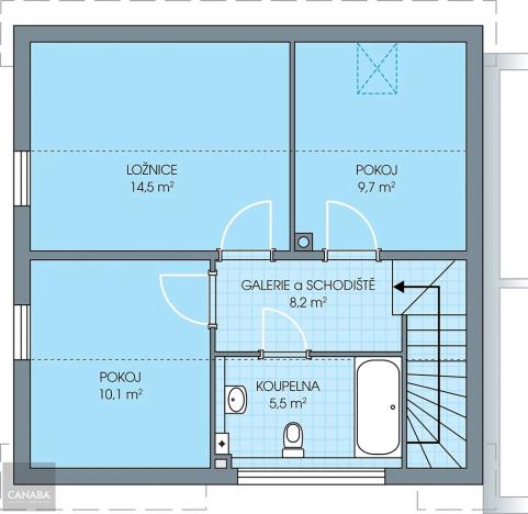 Prodej rodinného domu, Praha, 108 m2