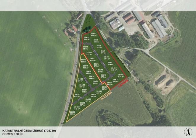 Prodej pozemku pro bydlení, Žehuň, 873 m2