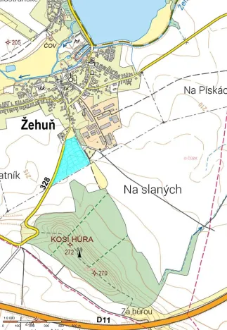 Prodej pozemku pro bydlení, Žehuň, 873 m2