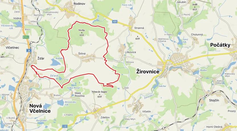 Prodej pole, Žirovnice, 189084 m2