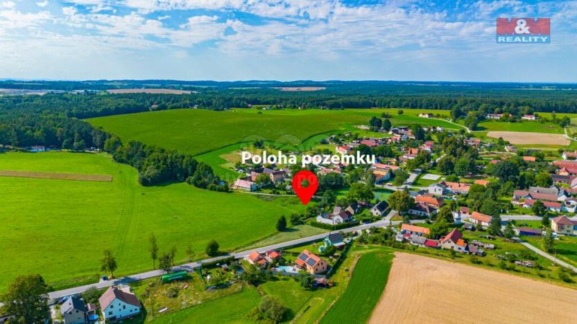 Prodej pozemku pro bydlení, Borovany - Vrcov, 3156 m2