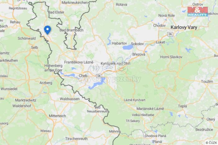 Prodej pozemku pro bydlení, Aš, 638 m2