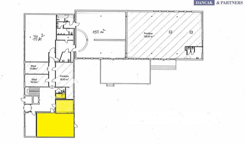 Pronájem obchodního prostoru, Orlová, Slezská, 54 m2