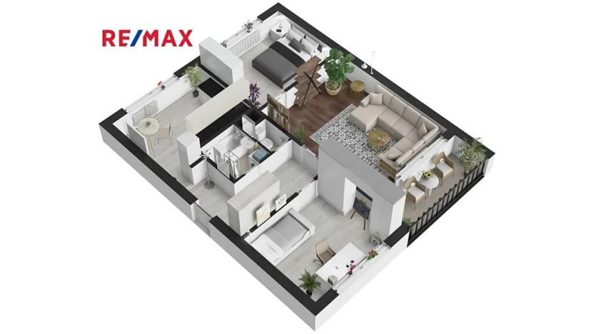 Prodej bytu 3+1, Česká Lípa, Zhořelecká, 70 m2