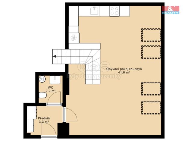 Prodej bytu 3+kk, Praha - Karlín, Křižíkova, 92 m2