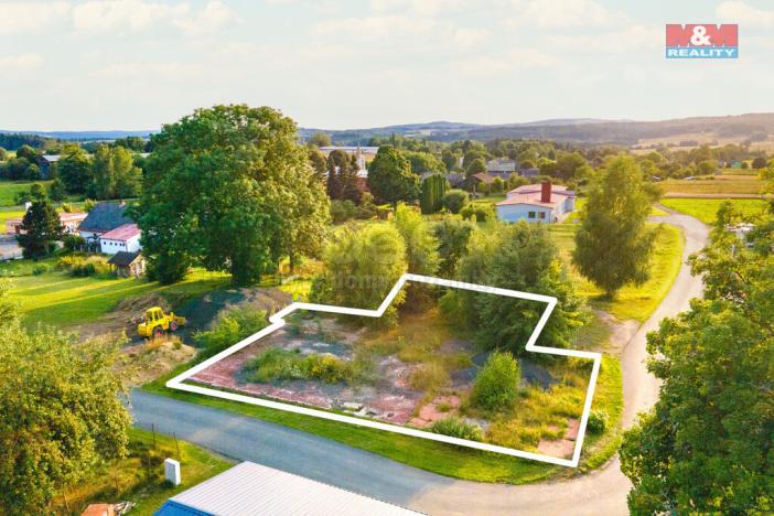 Prodej komerčního pozemku, Hošťka, 598 m2