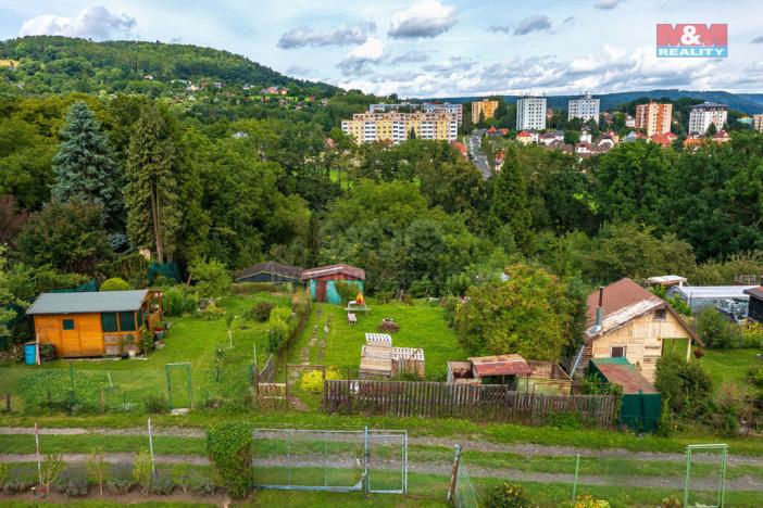 Prodej zahrady, Děčín, Mendelova, 476 m2