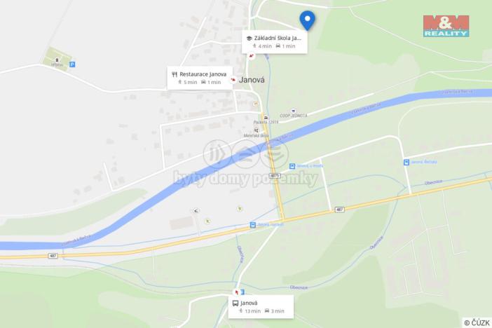 Prodej rodinného domu, Janová, 90 m2