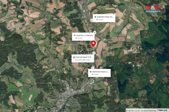 Prodej pozemku pro bydlení, Náchod - Malé Poříčí, 670 m2