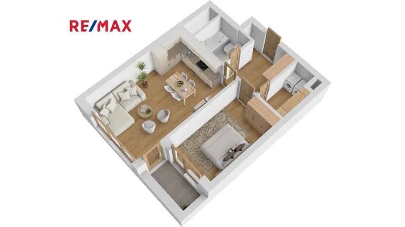 Pronájem bytu 2+kk, Praha - Kamýk, Zimova, 55 m2