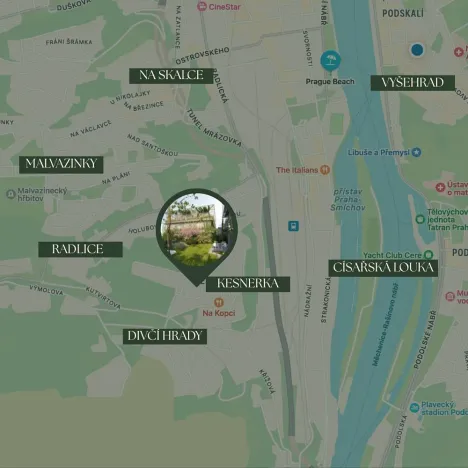 Prodej bytu 1+kk, Praha, Nad Kesnerkou, 24 m2