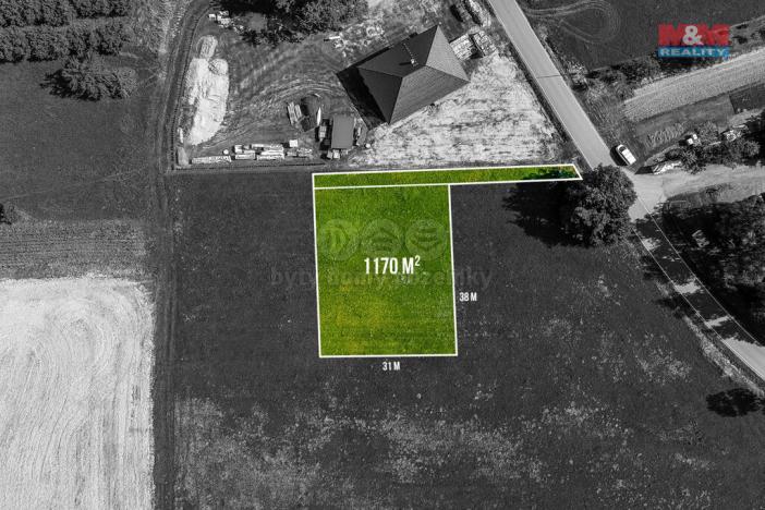 Prodej pozemku pro bydlení, Štipoklasy, 1170 m2