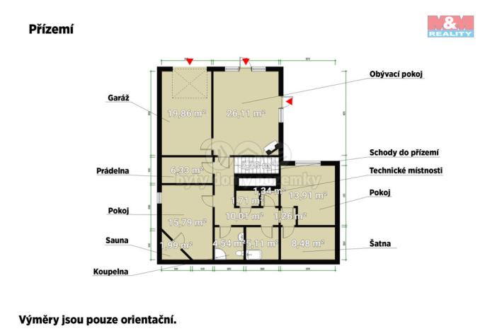 Prodej rodinného domu, Praha - Modřany, Vojtova, 328 m2