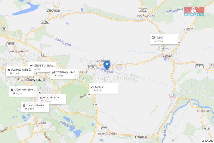 Prodej pozemku pro bydlení, Třebeň - Horní Ves, 945 m2