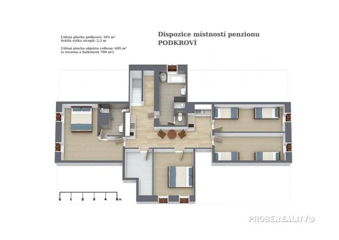 Prodej ubytování, Zvíkovské Podhradí, 780 m2