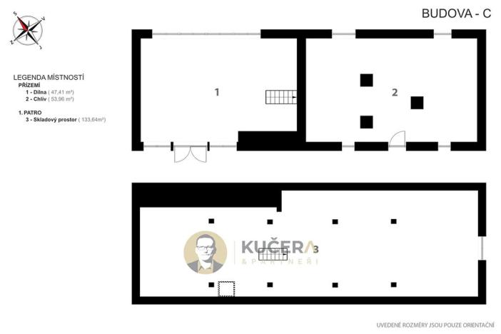 Prodej skladu, Velká Chmelištná, 550 m2
