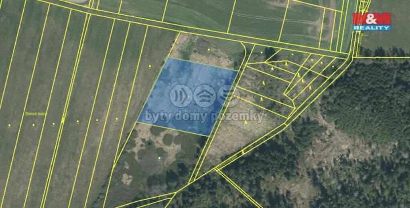 Prodej louky, Komárov, 8286 m2