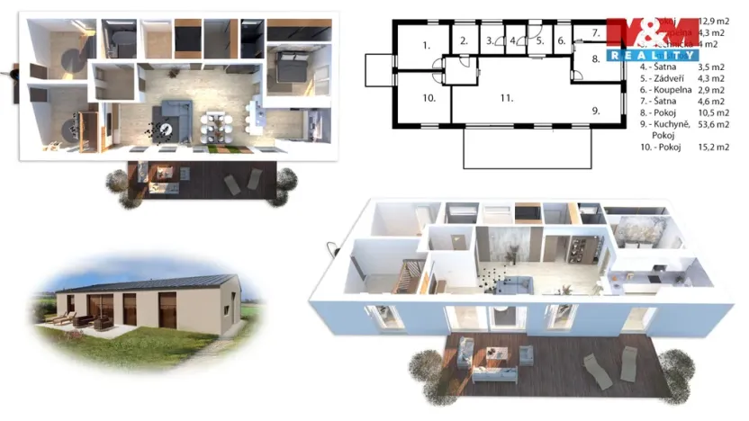 Prodej pozemku pro bydlení, Řehlovice, 1032 m2