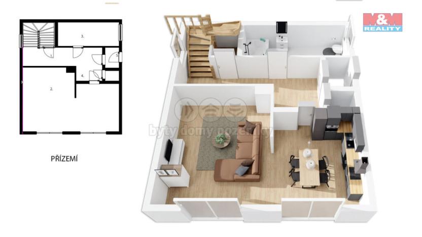 Prodej rodinného domu, Čelákovice - Záluží, K. Brabce, 104 m2