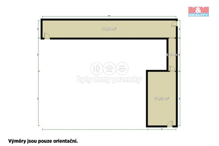 Prodej skladu, Lhůta, 1220 m2