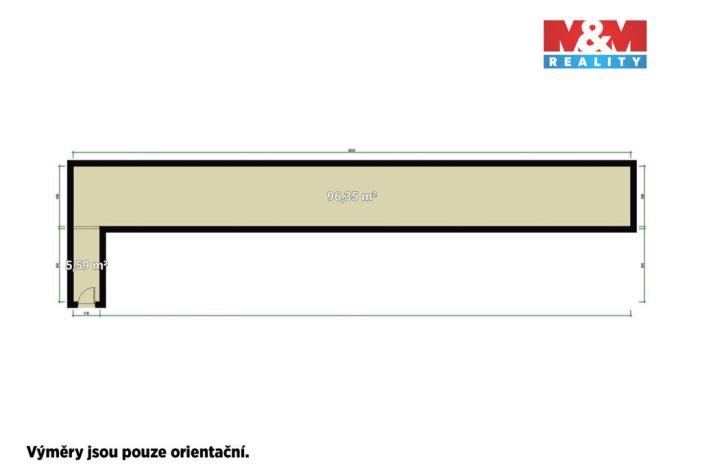 Prodej skladu, Lhůta, 1220 m2