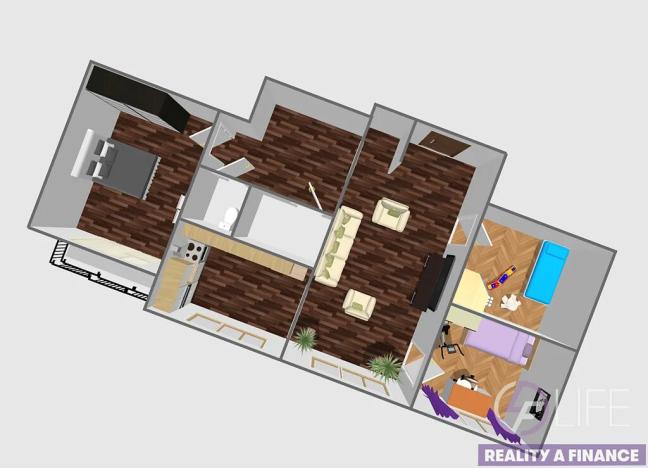 Prodej bytu 4+1, Vrchlabí, Slovanská, 89 m2