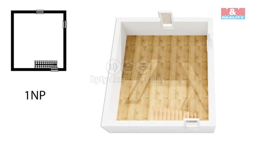 Prodej chaty, Náchod, Vodárenská, 48 m2