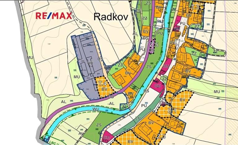 Prodej výrobních prostor, Radkov, 13527 m2